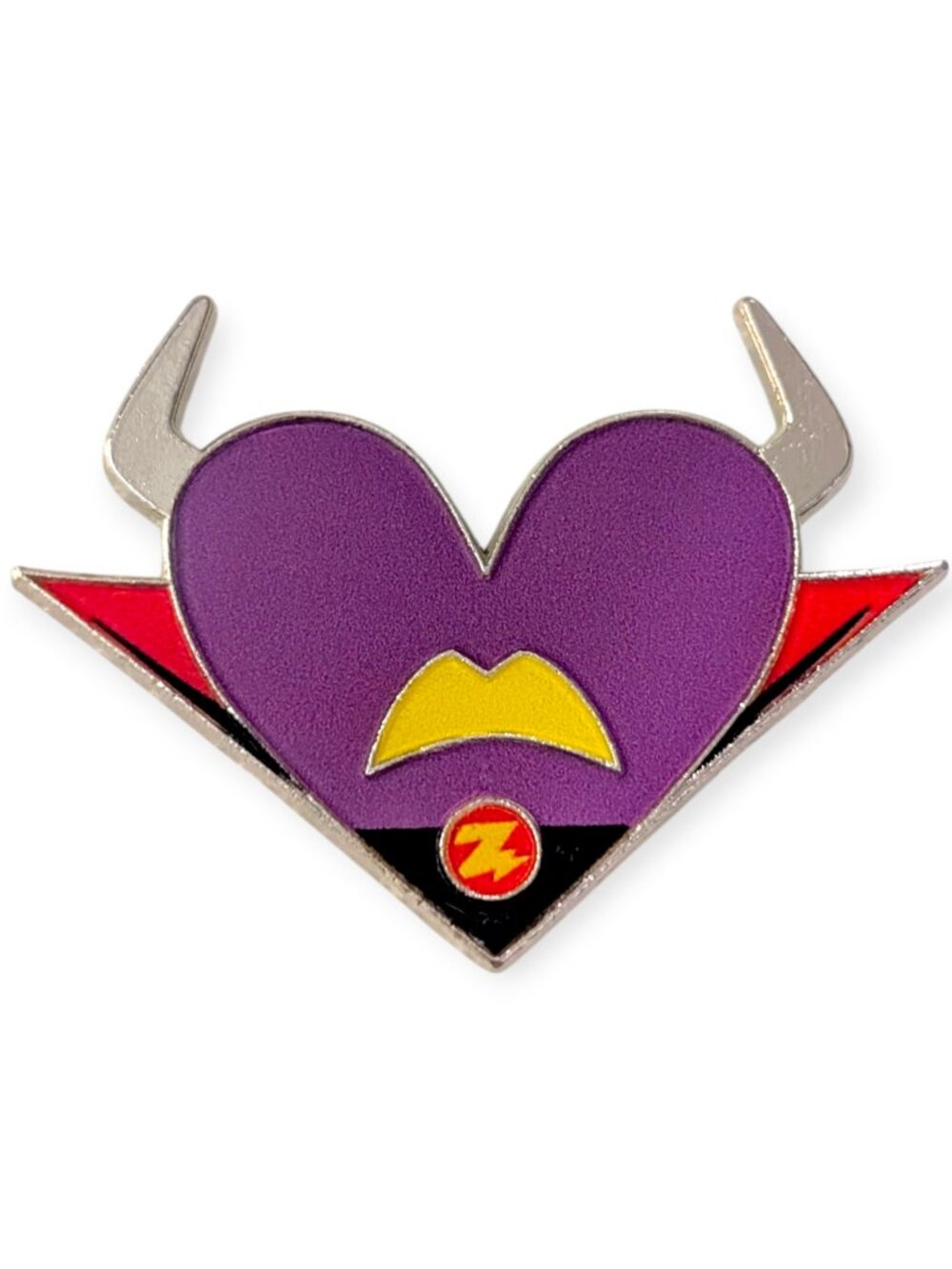 Disney Parks Evil Emperor Zurg Heart Pin Toy Story Villains LE 340 Purple